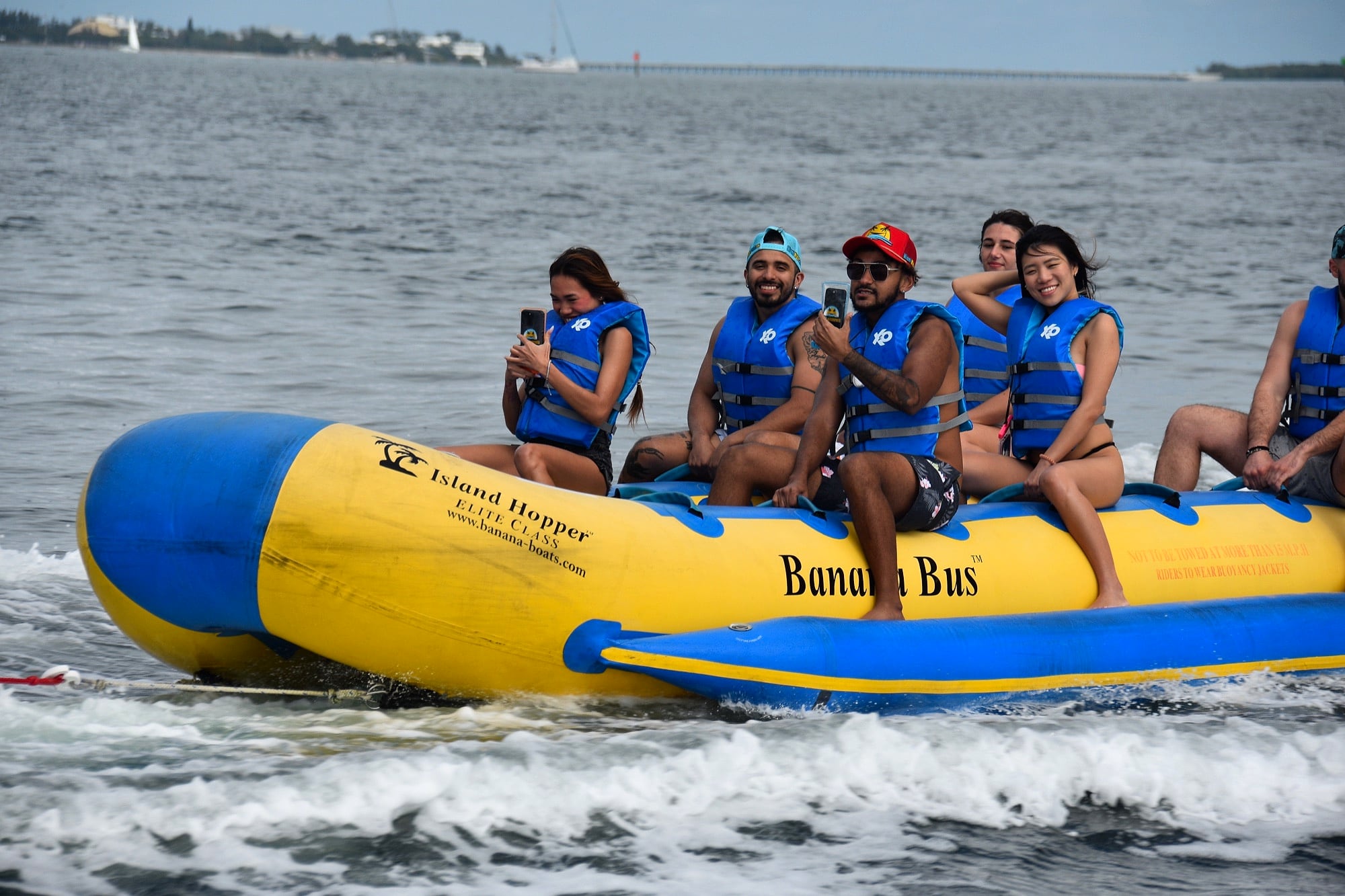 Banana Boat at Miami Parasail — Miami, Dinner Key Marina