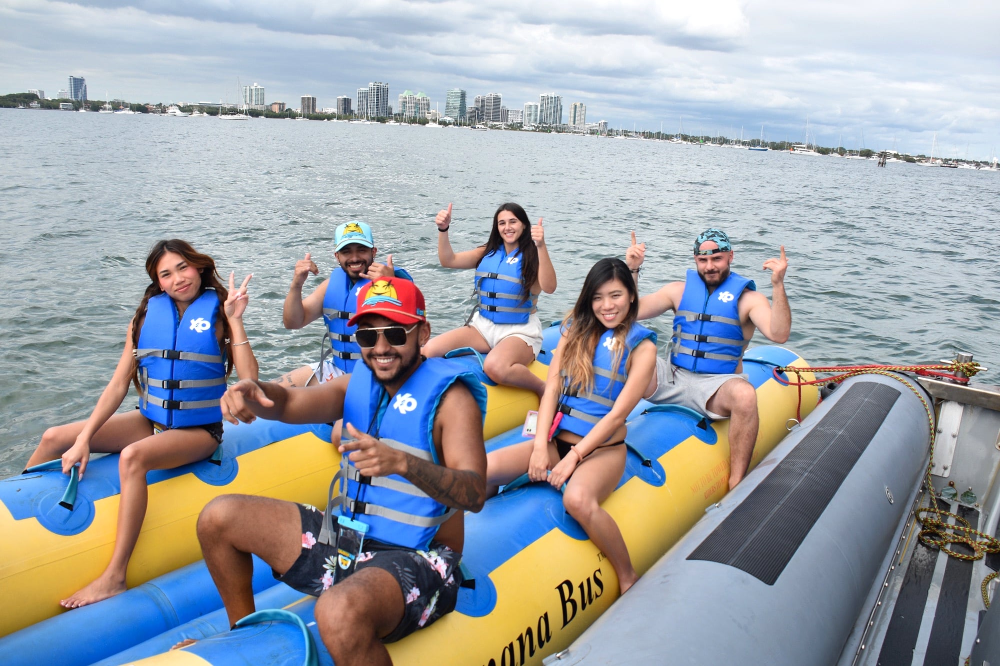 Banana Boat at Miami Parasail — Miami, Dinner Key Marina