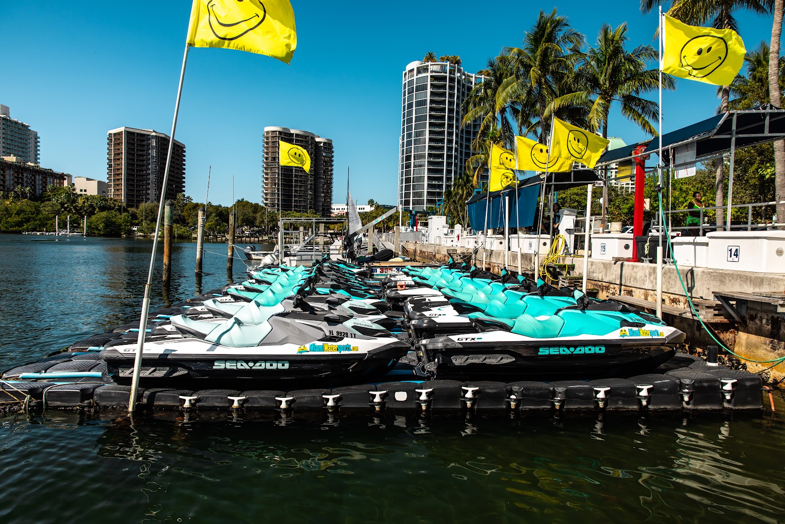 Flyboard at Miami Parasail — Miami, Dinner Key Marina