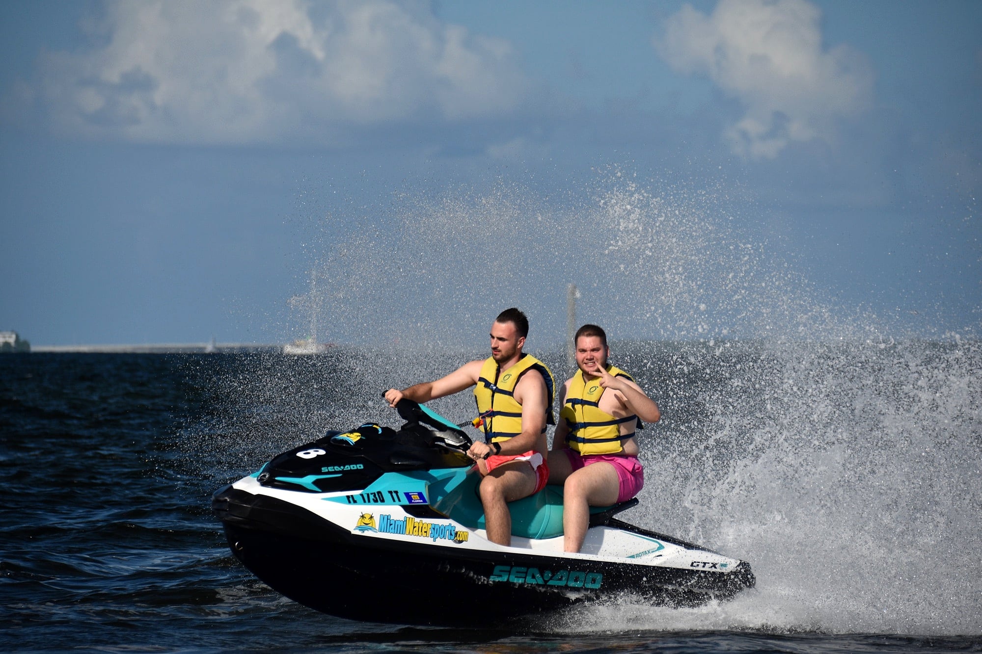 Jet Ski at Miami Parasail — Miami, Dinner Key Marina
