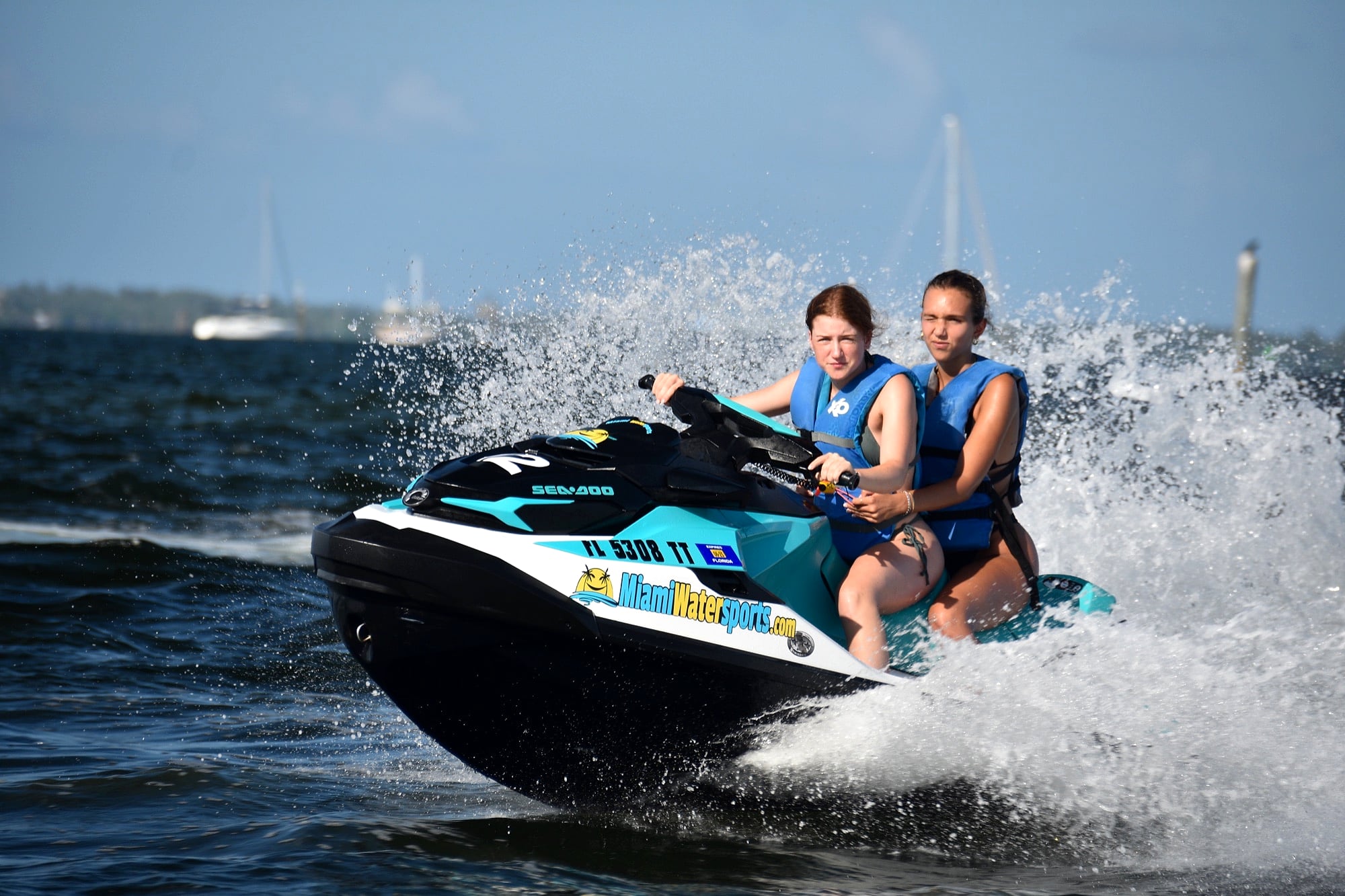 Jet Ski at Miami Parasail — Miami, Dinner Key Marina