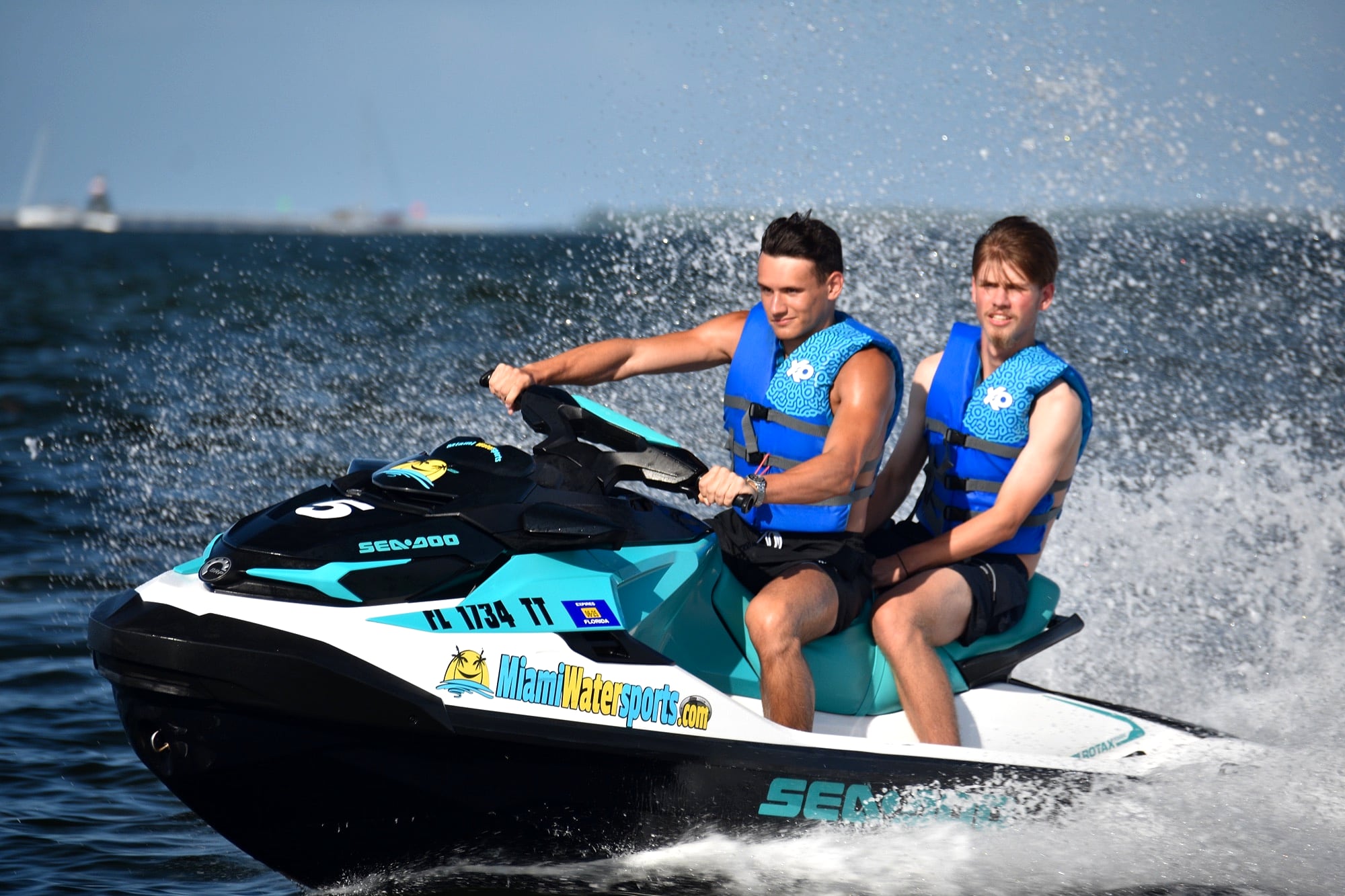 Jet Ski at Miami Parasail — Miami, Dinner Key Marina