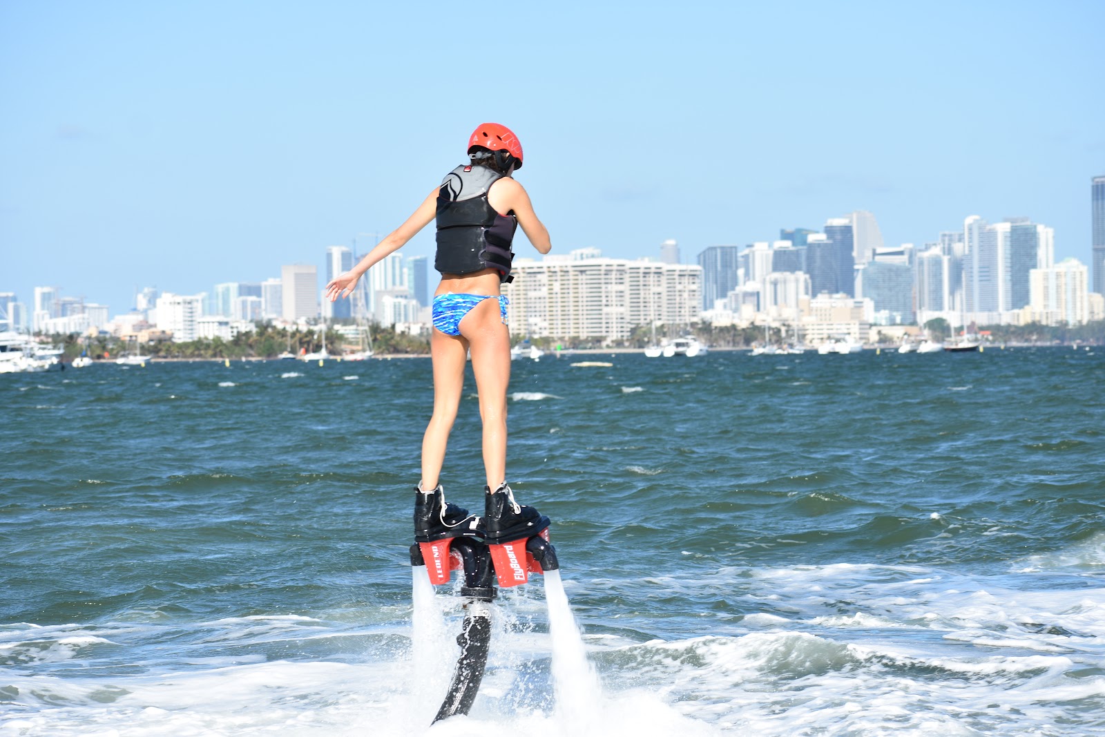 Flyboard at Miami Parasail — Miami, Dinner Key Marina
