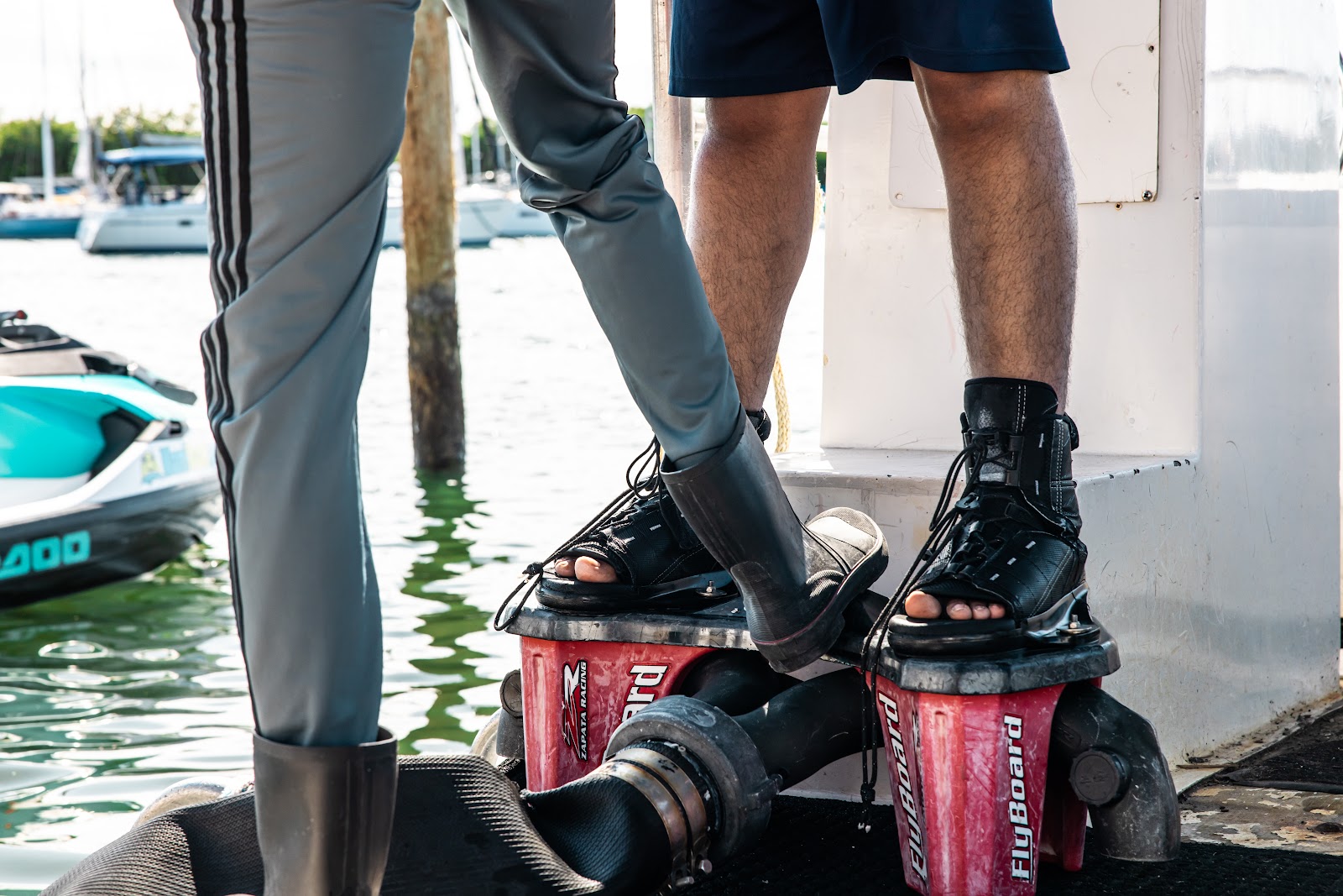 Flyboard at Miami Parasail — Miami, Dinner Key Marina