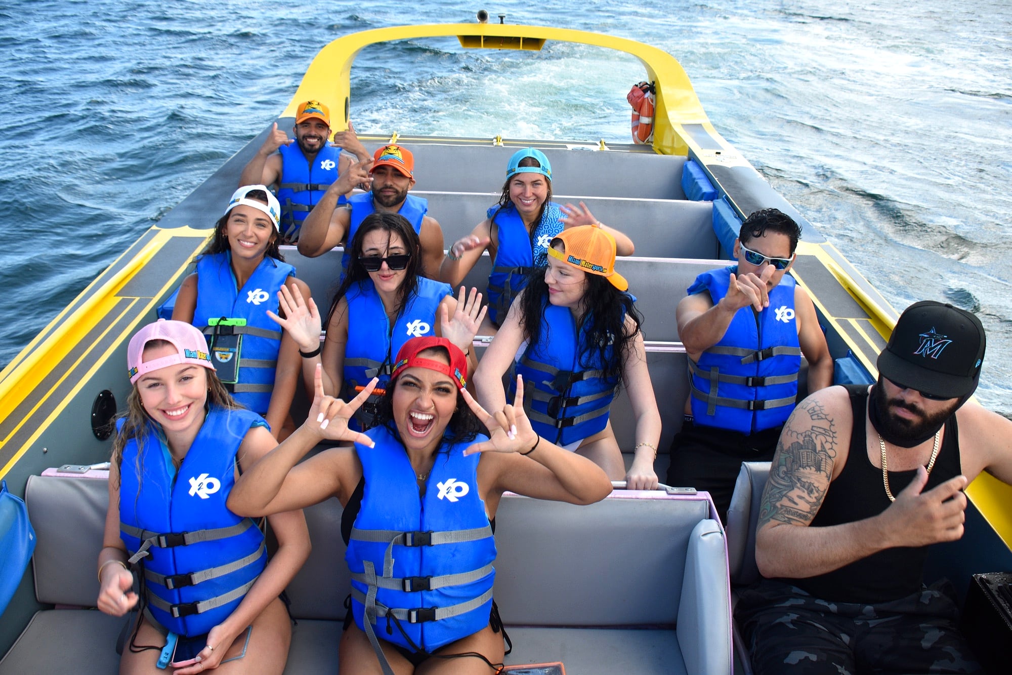 Banana Boat at Miami Parasail — Miami, Dinner Key Marina