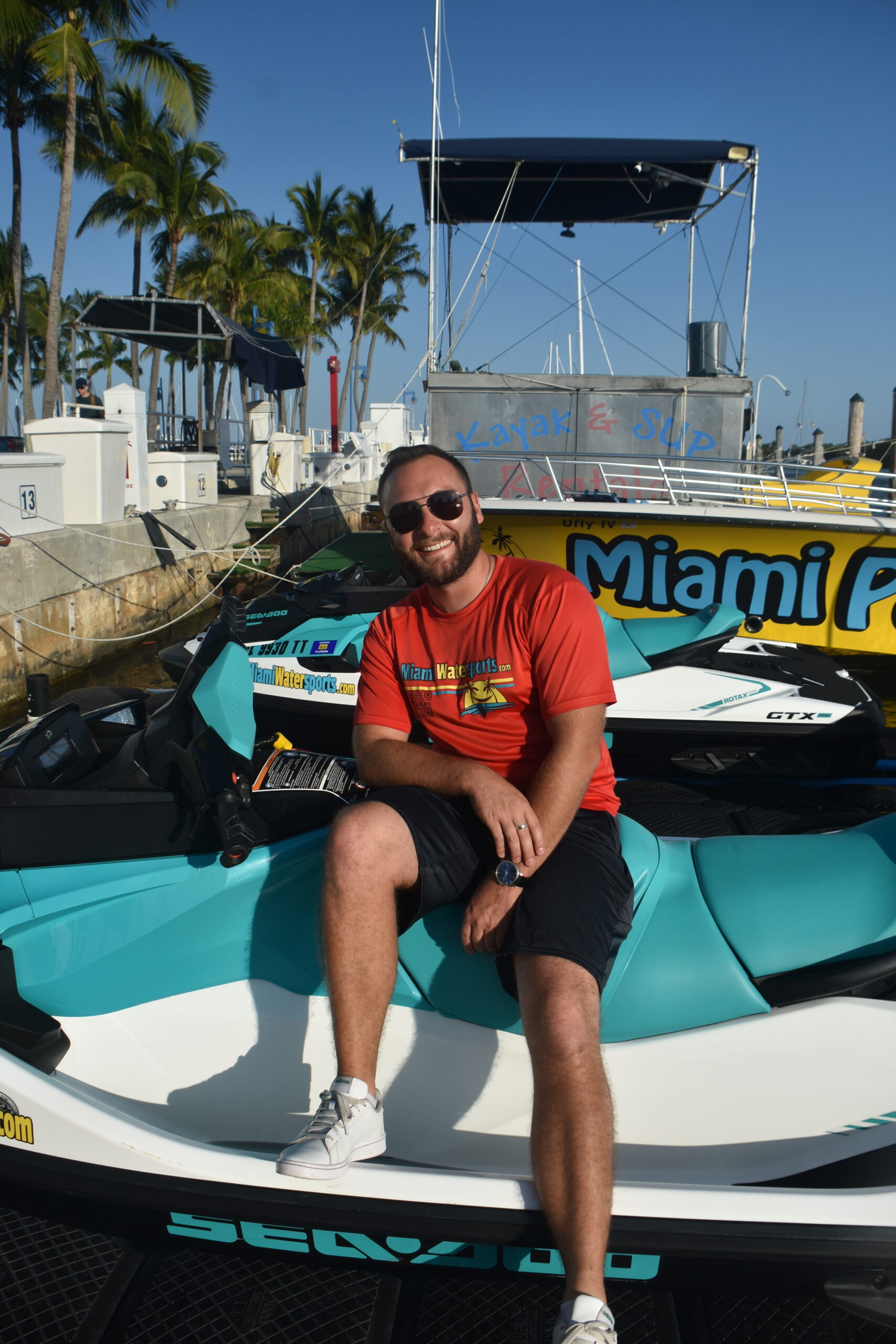 Banana Boat at Miami Parasail — Miami, Dinner Key Marina